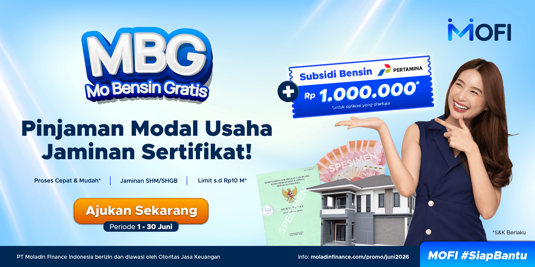 Promo Juni 2026 Jaminan Sertifikat Properti