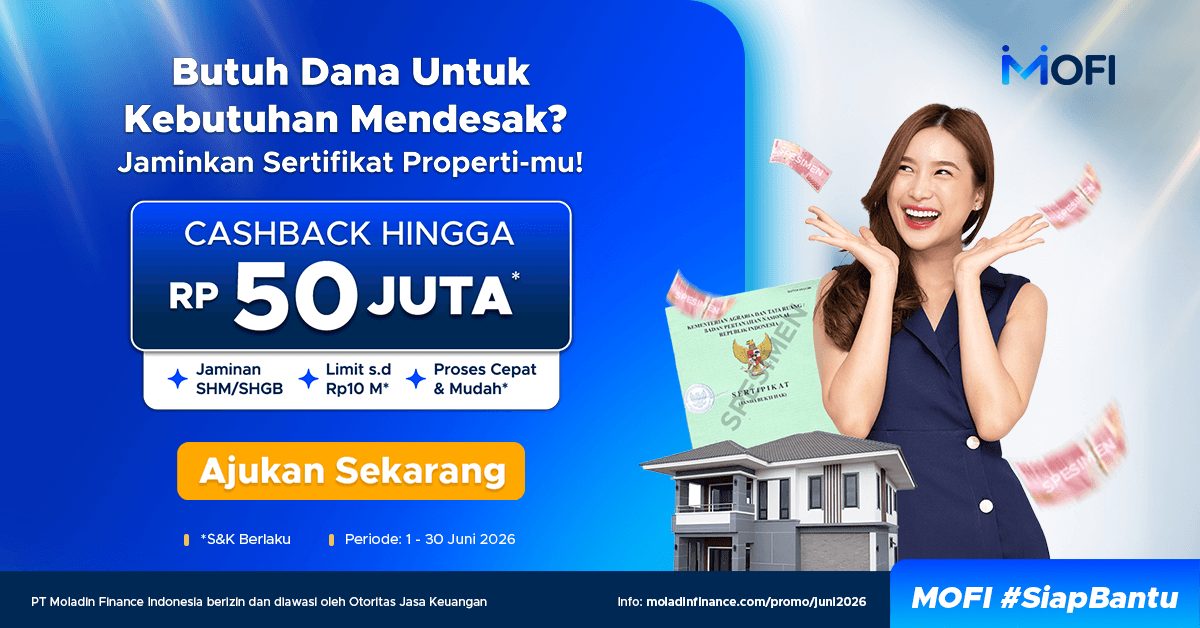 Promo Juni 2026 Jaminan Sertifikat Properti