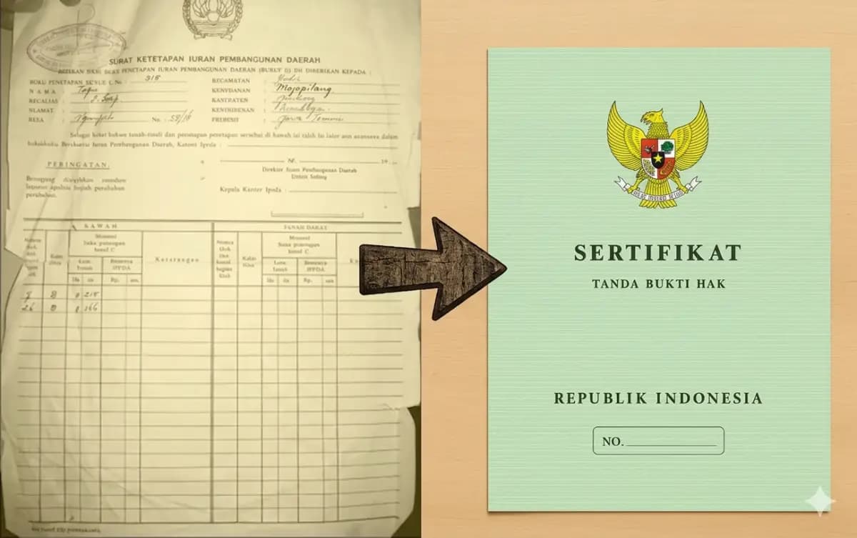 Cara Mengubah Girik dan Letter C Menjadi SHM di 2026