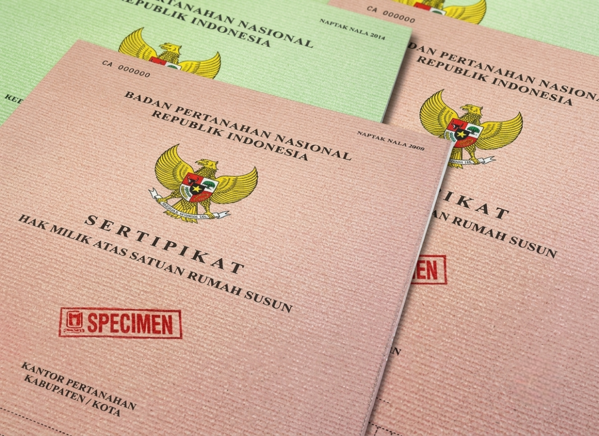 sertifikat di Bali - Moladin