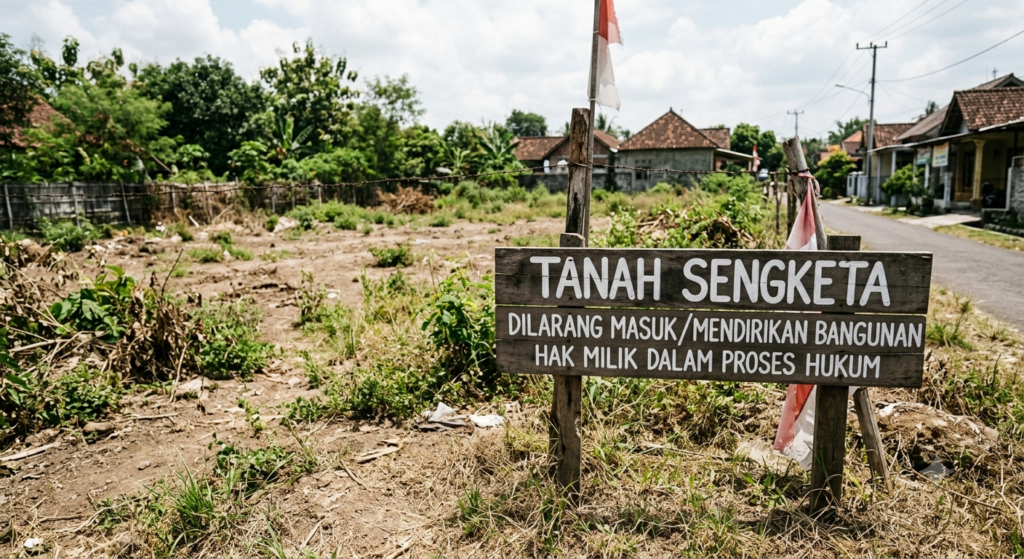 penyebab tanah sengketa - MOFI