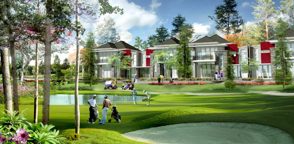 Perumahan dengan Lapangan Golf, 14 Pilihan Hunian Premium Bernuansa Hijau