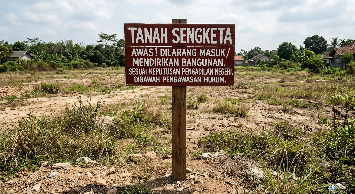 Tanah Sengketa Bisa Bikin Rugi Besar, Kenali Penyebab dan Cara Menghindarinya!